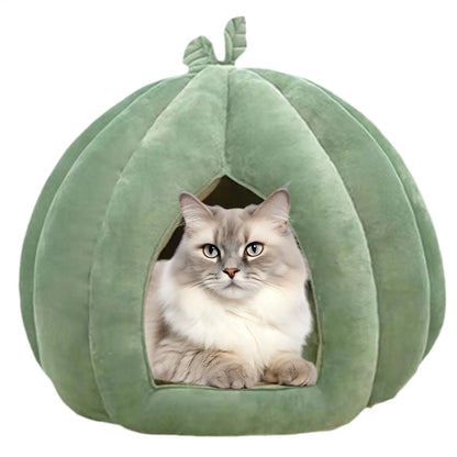 Cozy Winter Plush Pet Bed - Round Bed for Medium-Large Dogs & Cats - BeeTrendyShop.COM