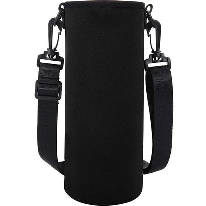 Neoprene Water Bottle Holder Bag 750ML/1000ML/1500ML – Insulated Pouch with Adjustable Strap