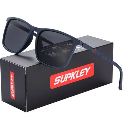 SUPKLEY Sports Sunglasses for Men – Polarized UV400 Square Lightweight Eyewear