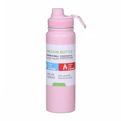 600/800/1000ML Portable Thermos Bottle – 304 Stainless Steel Double Wall Vacuum Flask