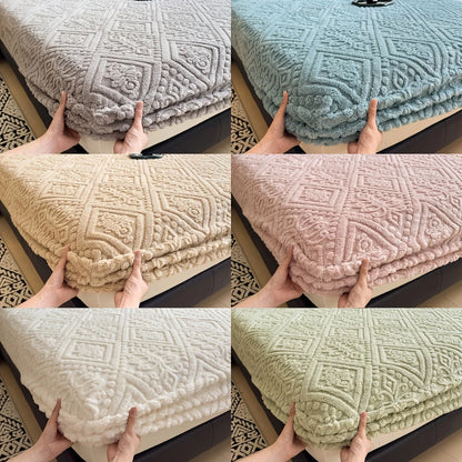 Summer Cool Feeling Mattress Cover – Cooling Pad Mat with Elastic Band for Single, Double & Queen Beds
