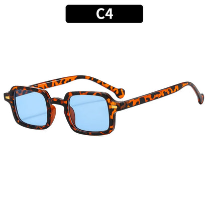 RMM Luxury Rectangle Sunglasses – Vintage Mirror UV400 for Women & Men