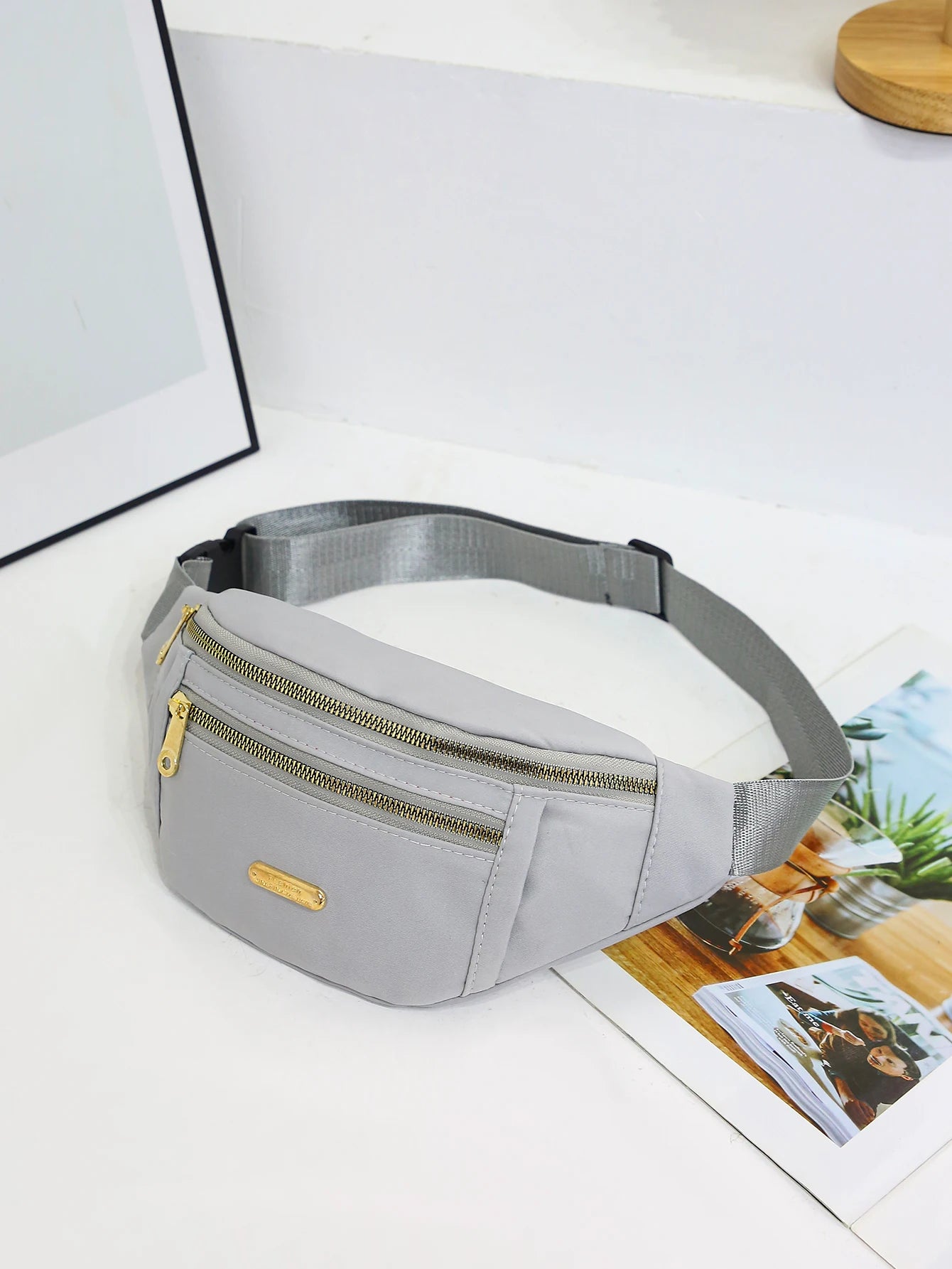 Fanny Packs for Women Men Belt Bag Fashion Waist Packs Lightweight Crossbody Bags Bum Bag for Running Hiking Travel Workout - BeeTrendyShop.COM