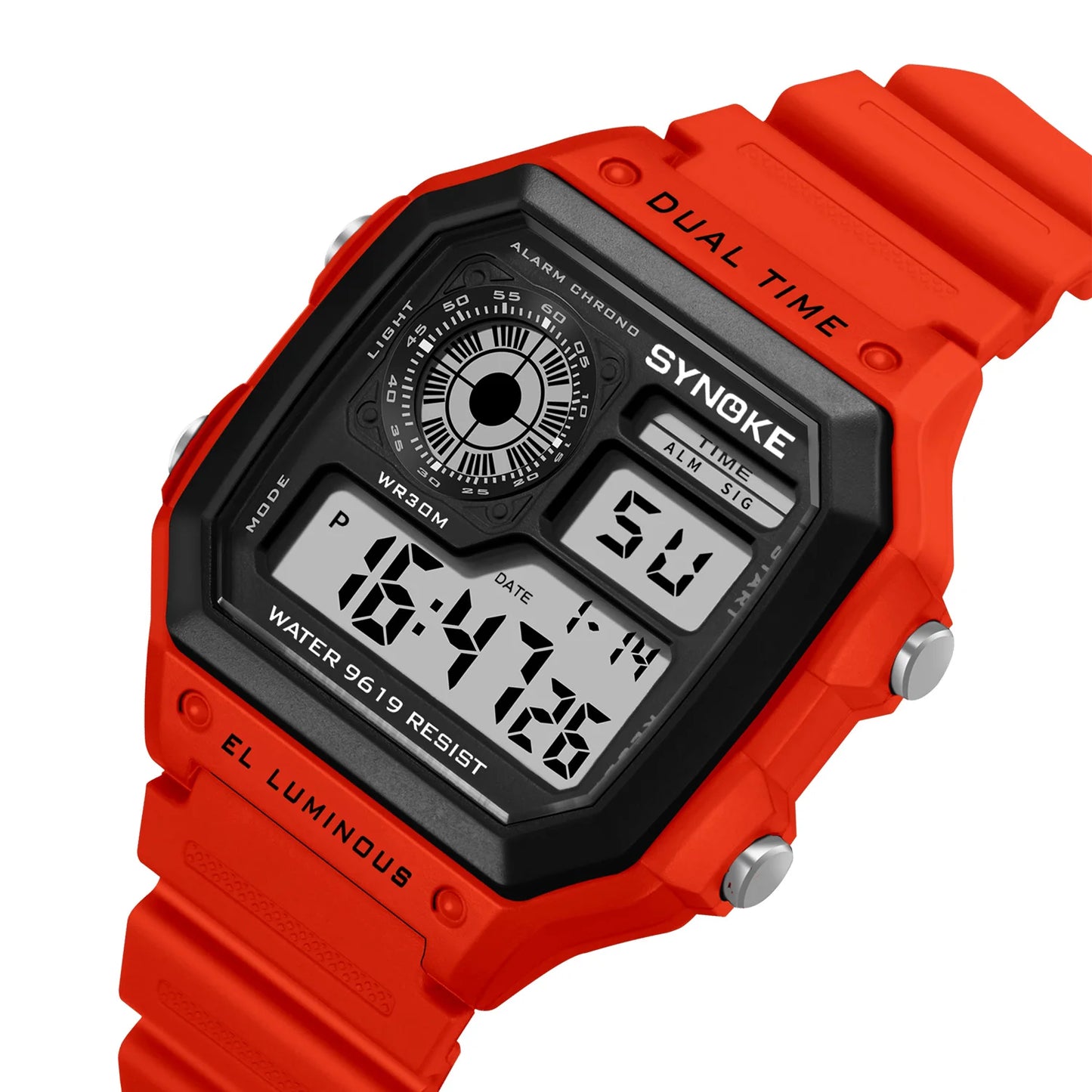 SYNOKE Multifunctional Digital Sport Watch Men Camouflage Waterproof Mens Wristwatches Fashion Retro Male Watches reloj hombre - BeeTrendyShop.COM