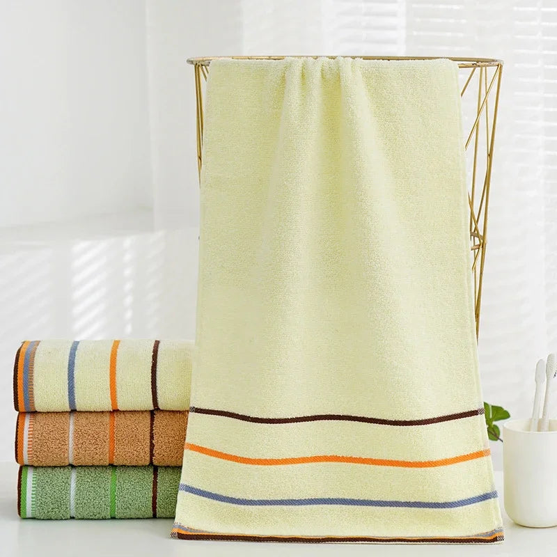 1 Pc Thickened Absorbent Bath Towel Soft Face Towel for Home - BeeTrendyShop.COM
