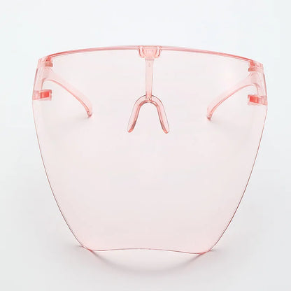 Full Face Shield Sunglasses Mask – UV400 Anti-Spray Cycling & Protective Goggles