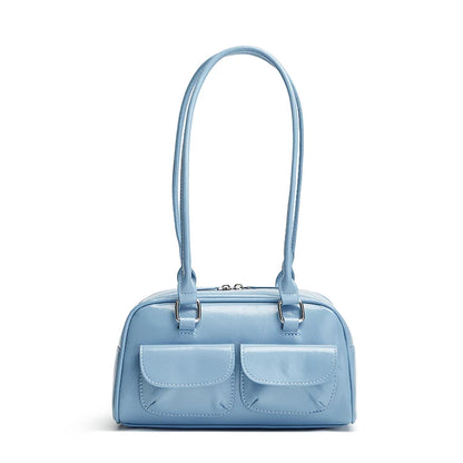 new women's bag bowling bag 2024 new niche Joker Boston bag Tote bag underarm shoulder bag - BeeTrendyShop.COM