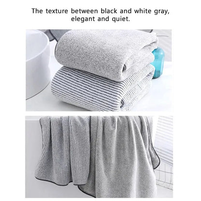 1PCS Thickened Bath Towels for The Body Microfiber Towel for Gym Sports Shower Robe for Spa Beath Home - BeeTrendyShop.COM
