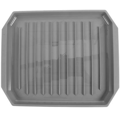 Microwave-Safe Warming Tray & Roasting Pan – Bacon & Bakeware Cooking Tray