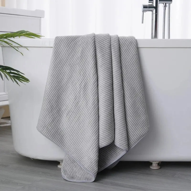 1PCS Thickened Bath Towels for The Body Microfiber Towel for Gym Sports Shower Robe for Spa Beath Home - BeeTrendyShop.COM