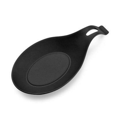 Silicone Spoon Holder Rest Pad – Heat Resistant Kitchen Utensil & Spatula Tray Insulation Mat