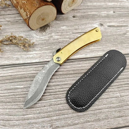 Higonokami Japanese Forged Steel Folding Knife – Outdoor Pocket Survival & EDC Tool