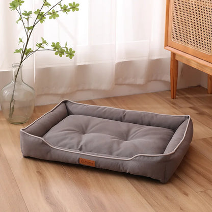 Waterproof Chew-Resistant Dog Bed - All-Season Orthopedic Mat with PP Cotton Fill - BeeTrendyShop.COM