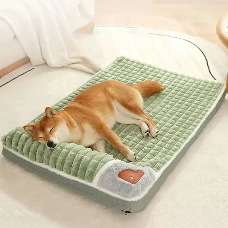 Orthopedic Memory Foam Dog Bed - Machine Washable for All-Size Dogs & Cats