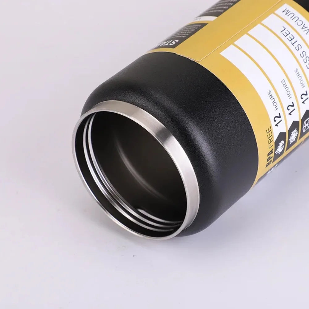800ML Large Capacity Stainless Steel Thermos – Leakproof Vacuum Flask Sports Bottle