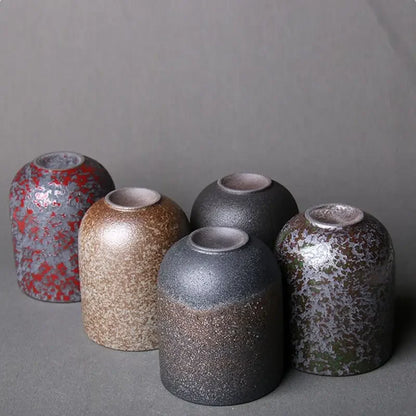 Ceramic Kung Fu Tea Cup 130ML – Handmade Porcelain Coffee Water Mug