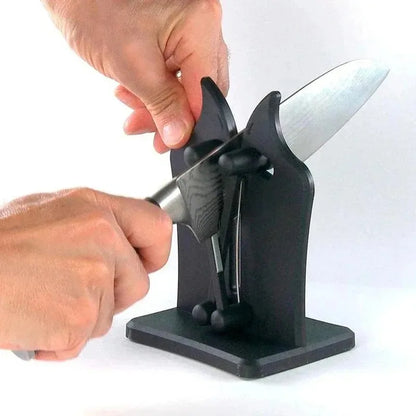Knife Sharpener Kitchen Tool – Easy & Safe Sharpening for Chef & Damascus Knives