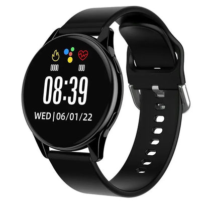 LIGE Smartwatch – Wireless Charging, Bluetooth Calls, Custom Watch Face, Fitness Tracker with Box