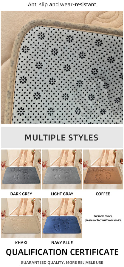 1pc Anti-Slip Cobblestone Floor Mat for Bathroom, and Absorbs Water and Reduces Slips and Falls - BeeTrendyShop.COM