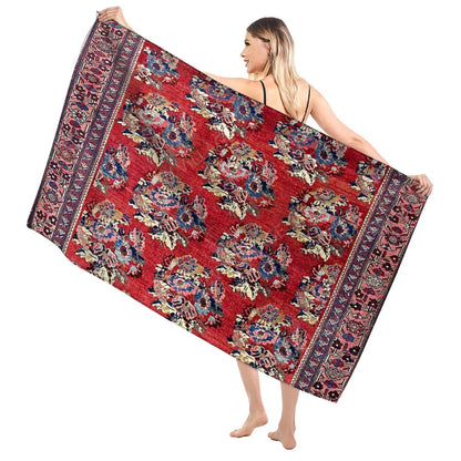 Quick-Dry Microfiber Beach & Bath Towel – Lightweight, Super Absorbent
