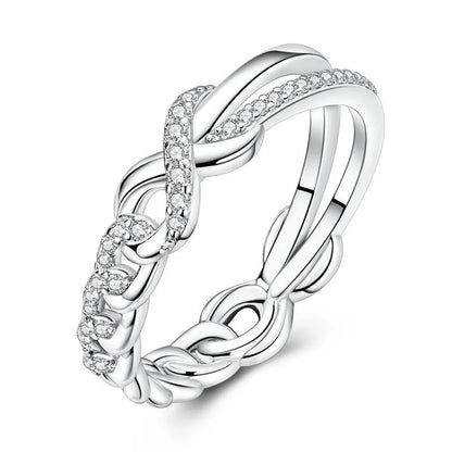 925 Sterling Silver DIY Ring – 28 Designs | Heart, Bow, Sun, Moon, Star, Flower & Crown