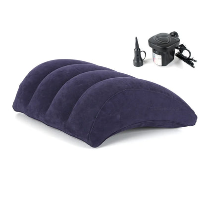 Inflatable Backrest Cushion 45x36cm – Portable Neck & Lumbar Support for Bed, Sofa, Car & Travel