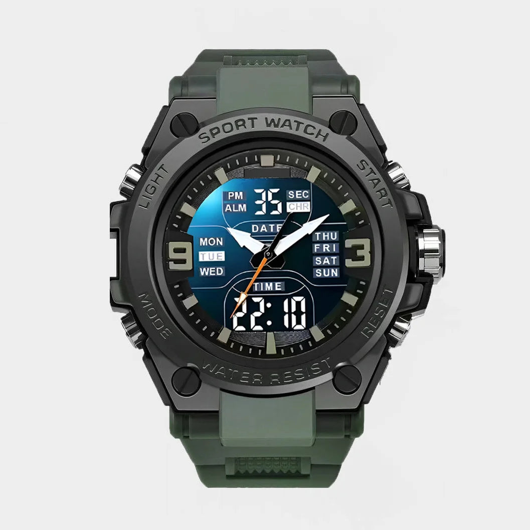 Digital Men Military Watch 50m Waterproof Wristwatch LED Quartz Clock Sport Watch Male Big Watches Men Relogios Masculino