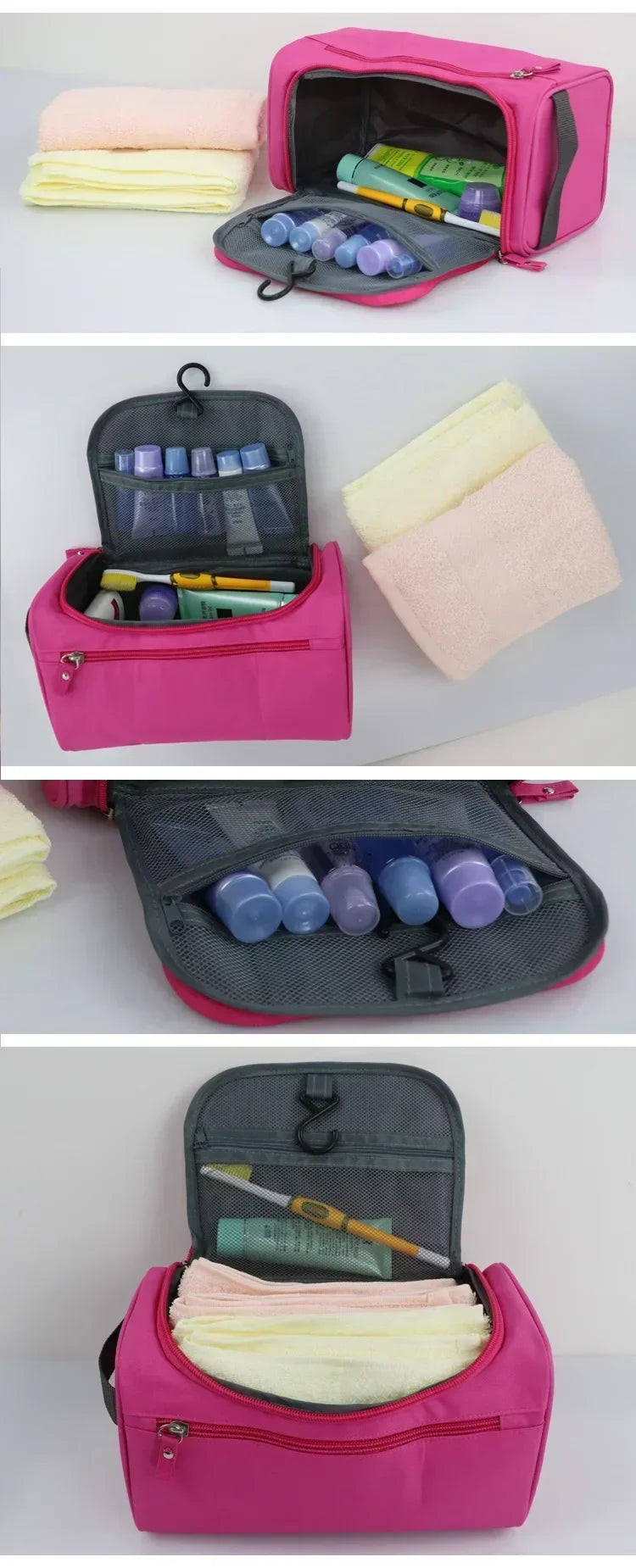 Hot Selling Women Makeup Bags Large Capacity Travel Toiletry Hanging Organizer Kit Cosmetic Bag - BeeTrendyShop.COM