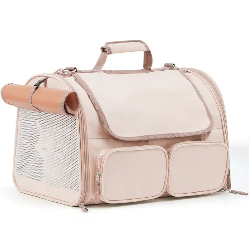 Airline Approved Pet Carrier Bag – Soft-Sided Backpack for Cats & Small Dogs