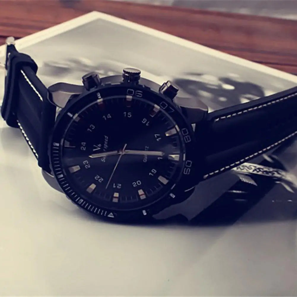 Times Unisex Women Men Wristwatch Sports Watches Outdoor Fashion Quartz Watch Large Round Dial Wristwatch - BeeTrendyShop.COM