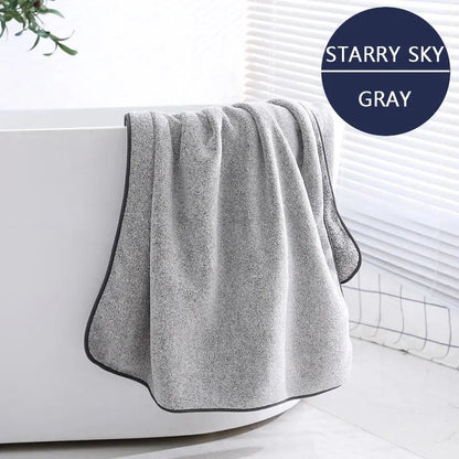 1PCS Thickened Bath Towels for The Body Microfiber Towel for Gym Sports Shower Robe for Spa Beath Home - BeeTrendyShop.COM