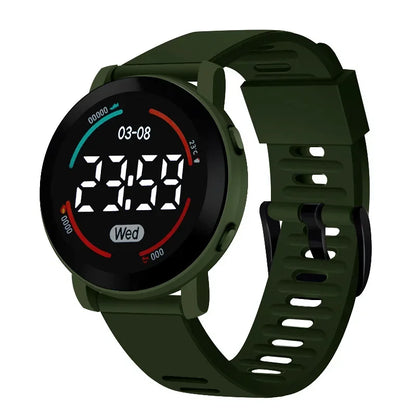 Children's Watches Fashion Digital Watches for Kids Waterproof Sport LED Electronic Wristwatch Simple Boys Girls Student Clock - BeeTrendyShop.COM