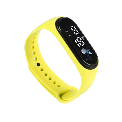Kawaii Smart Watch For Kids Fashion Outdoor Waterproof Sports Kids' Watches Boy Girls Digital Watches Silicone montre enfant - BeeTrendyShop.COM
