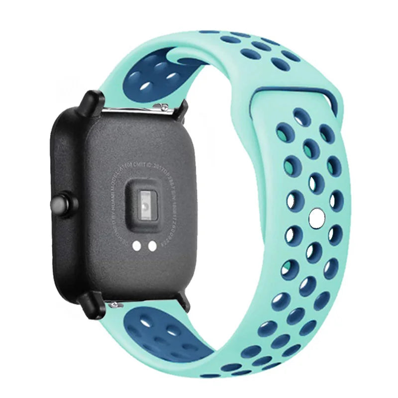 20mm 22mm Silicone Band For Samsung Galaxy Watch 4 Strap Correa Amazfit Bip 3/GTS/2/2e/3/2 Mini GTR 2e 3 GT2 Pro Bracelet GT2E