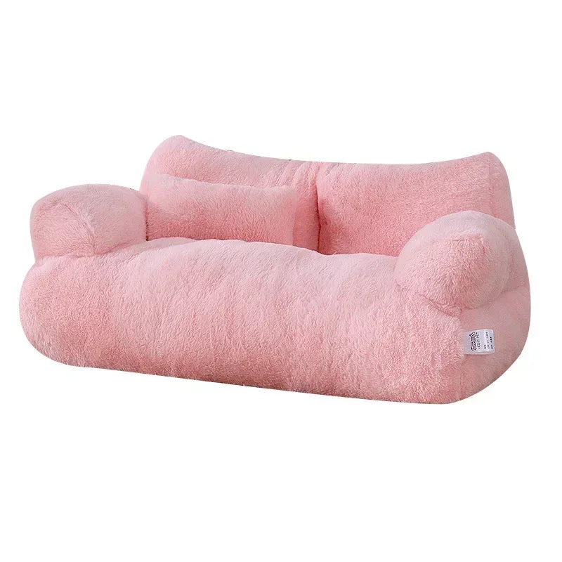 4-Season Removable Pet Sofa Bed - Extra Large Washable Bed for Cats & Dogs