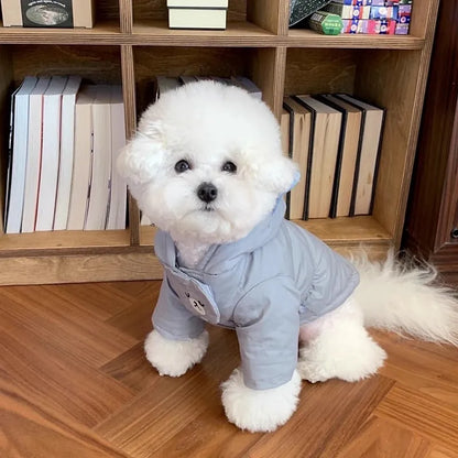Luxury Waterproof Dog & Cat Jacket - Winter Warm Coat for Small Breeds