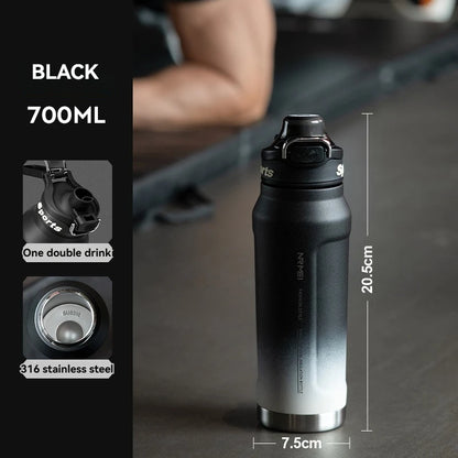1.5L Stainless Steel Thermos Water Bottle – Vacuum Flask for Hot Tea, Coffee & Cold Water