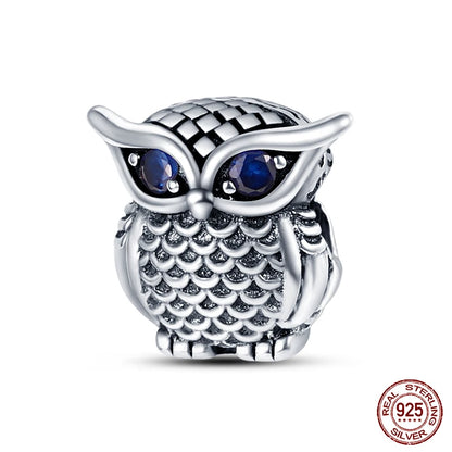 925 Sterling Silver Chameleon Luminous Butterfly Charm Bead – DIY Jewelry