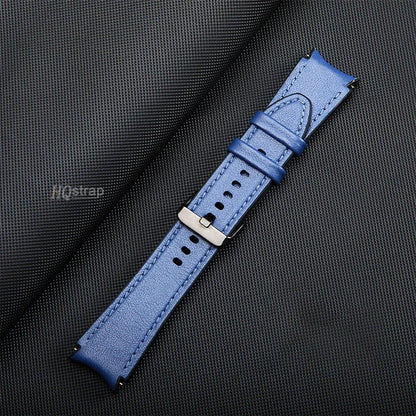 No Gaps Silicone Leather Strap for Samsung Watch 6 5 4 40mm 44mm Watch Band for Samsung Galaxy Watch5 Pro Classic 42mm 46mm Belt - BeeTrendyShop.COM