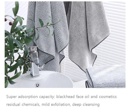 1PCS Thickened Bath Towels for The Body Microfiber Towel for Gym Sports Shower Robe for Spa Beath Home - BeeTrendyShop.COM