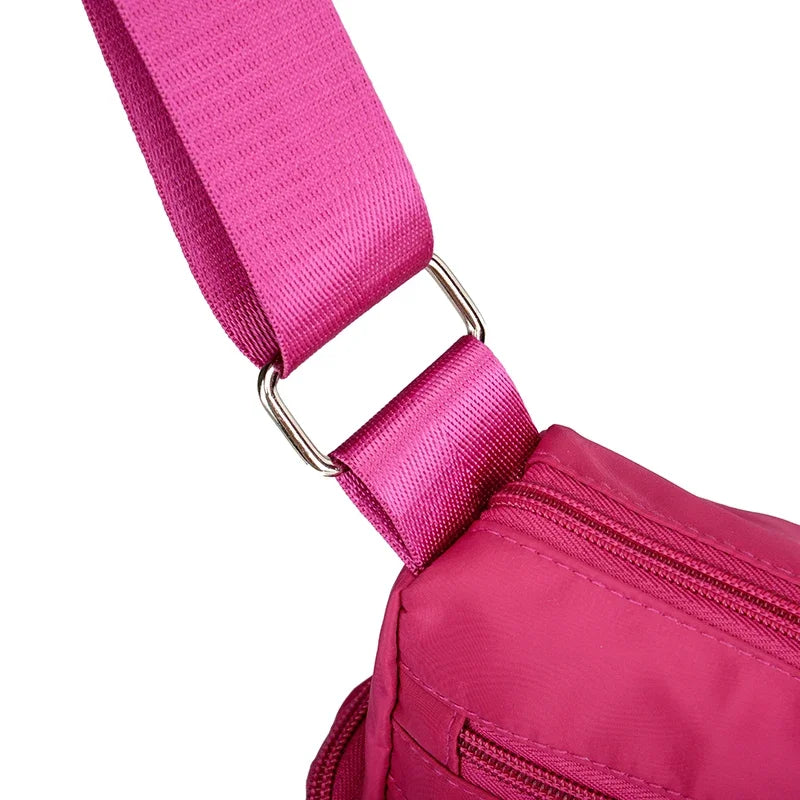 Women's casual large capacity crossbody bag, multifunctional waterproof shoulder bag, shopping handbag - BeeTrendyShop.COM