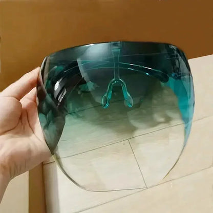 Full Face Shield Sunglasses Mask – UV400 Anti-Spray Cycling & Protective Goggles