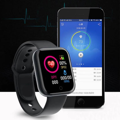 Y68 D20 Multifunctional Smartwatch – Bluetooth, Music Control, Fitness Bracelet, Sleep Monitor