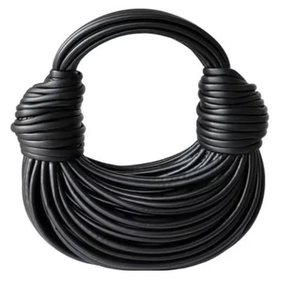 Handbags for Women 2025 New Gold Luxury Designer Brand Handwoven Noodle Bags Rope Knotted Pulled Hobo Silver Evening Clutch Chic - BeeTrendyShop.COM