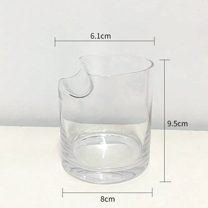 Cigar & Whiskey Glass – Tiki Crystal Tumbler with Cigar Rest