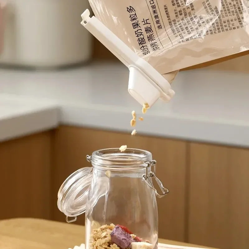 2PCS Food Bag Clips, With Lid Sealing Clips