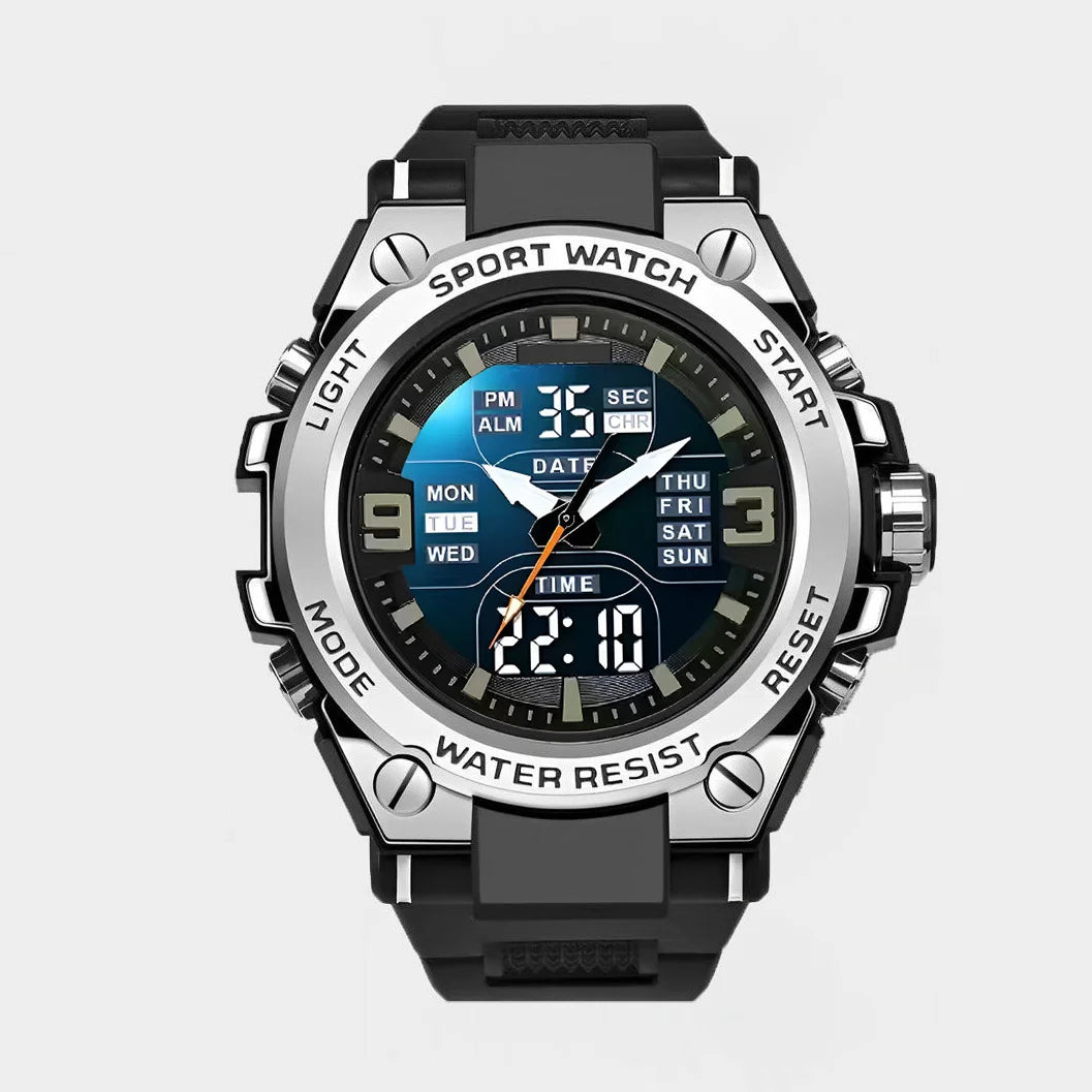 Digital Men Military Watch 50m Waterproof Wristwatch LED Quartz Clock Sport Watch Male Big Watches Men Relogios Masculino