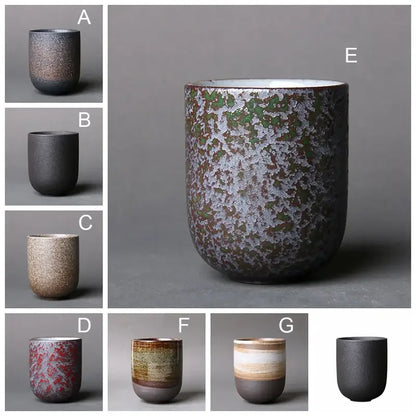 Ceramic Kung Fu Tea Cup 130ML – Handmade Porcelain Coffee Water Mug