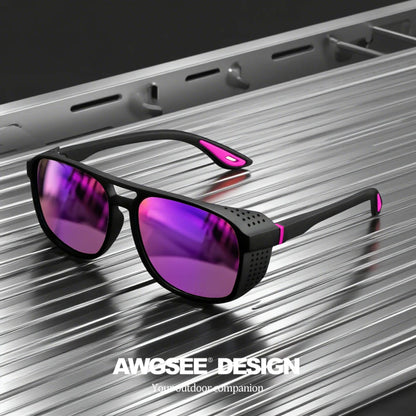 Professional Sports Sunglasses – Polarized Windproof UV400 for Cycling & Outdoor