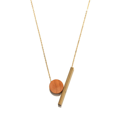 Circular & Square Multilayer Hip Hop Necklace – Long Chain Unisex Jewelry